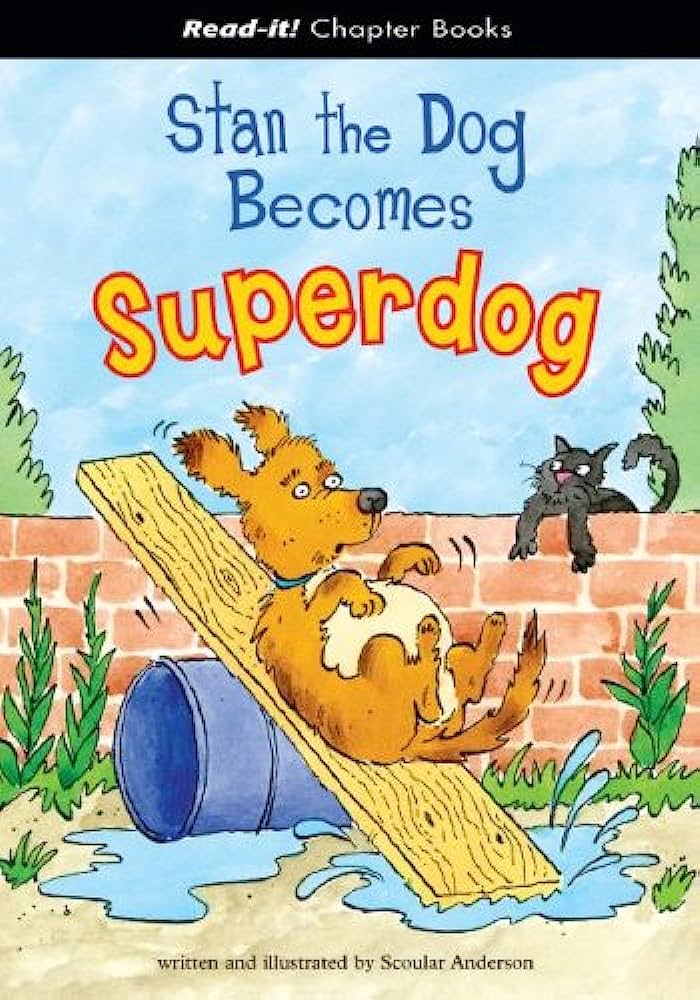 Stan the dog becomes Superdog