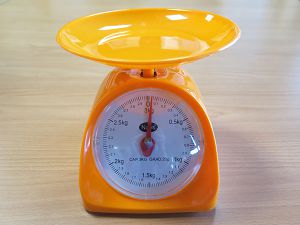 三公斤秤:塑膠磅(2016) : Scales : 3 kg