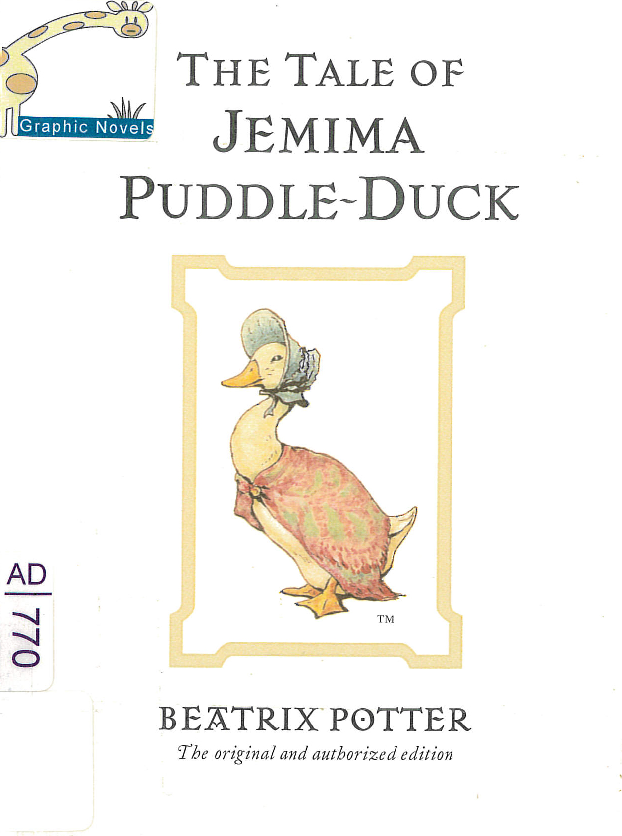The tale of Jemima Puddle-Duck