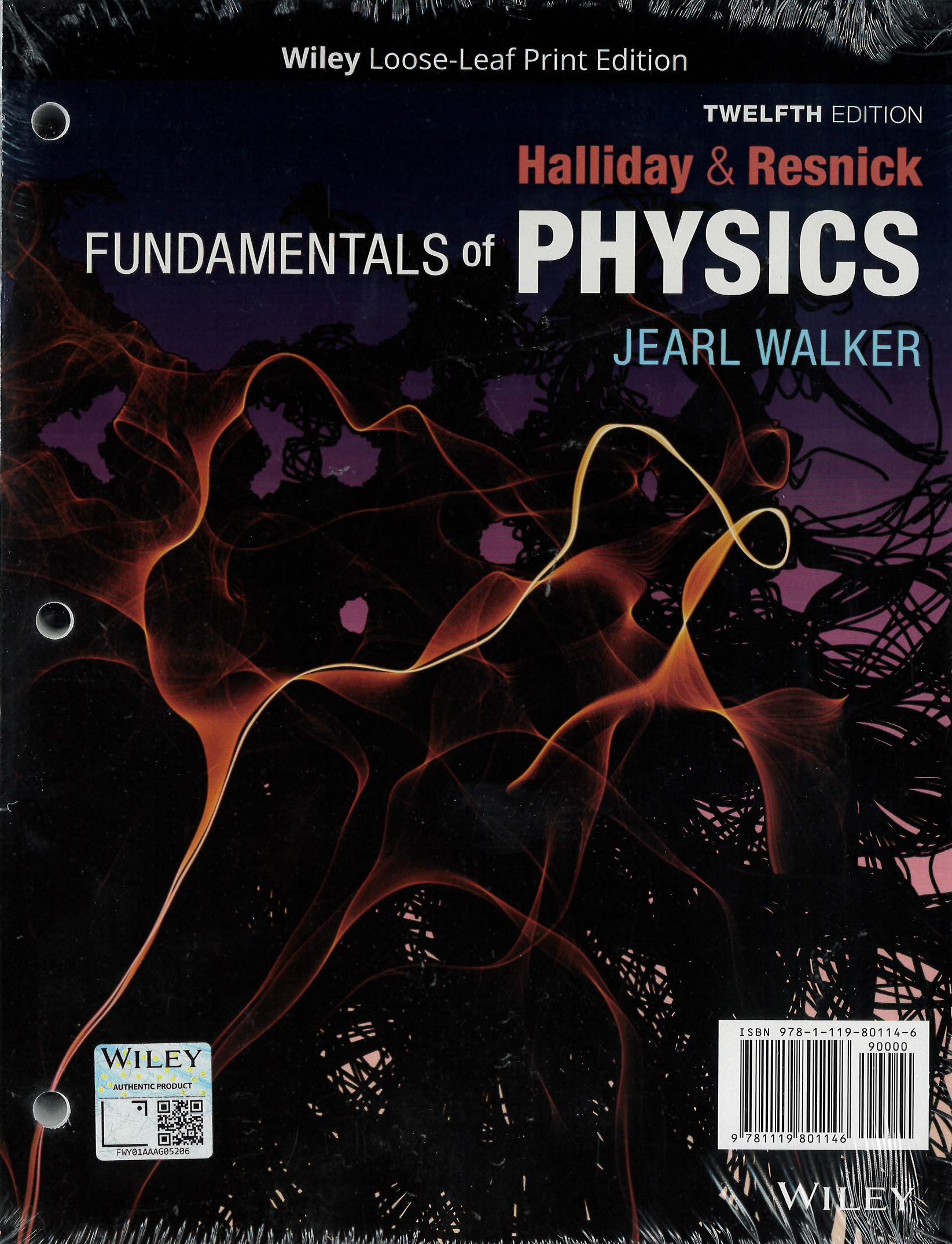 Halliday & Resnick Fundamentals of Physics