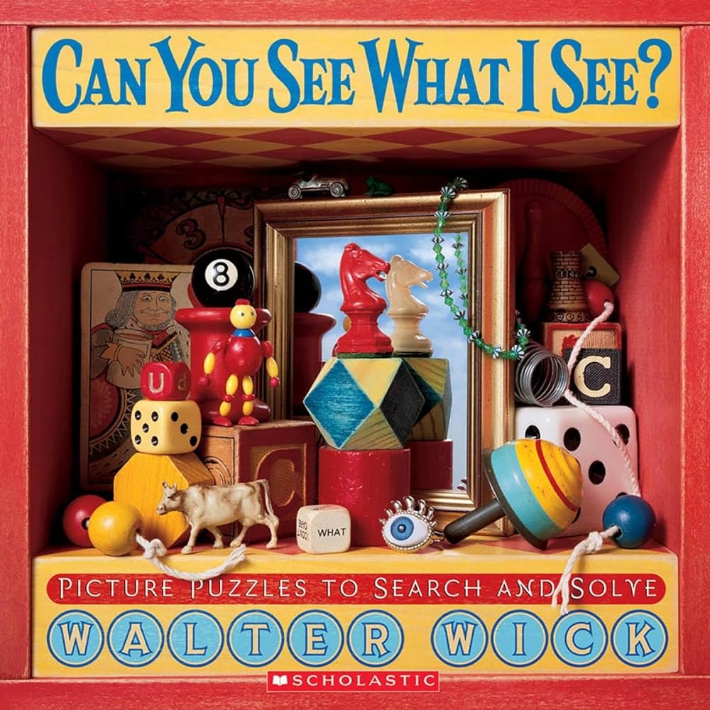 Can you see what I see?  : picture puzzles to search and solve