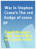 War in Stephen Crane