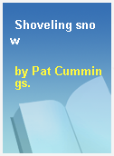 Shoveling snow
